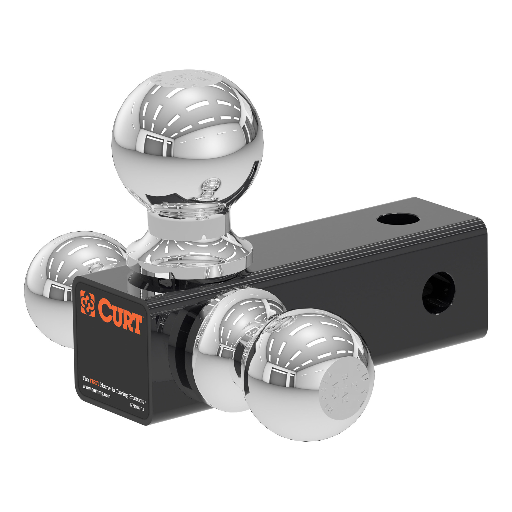 Curt Manufacturing, Replacement Adjustable Tri-Ball Head, Model# 45800